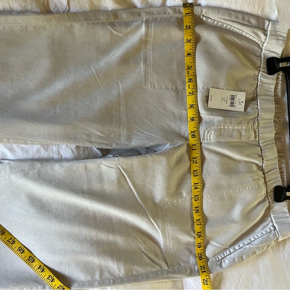 J. Jill Cream Elastic Waist Pants - Picture 8 of 9